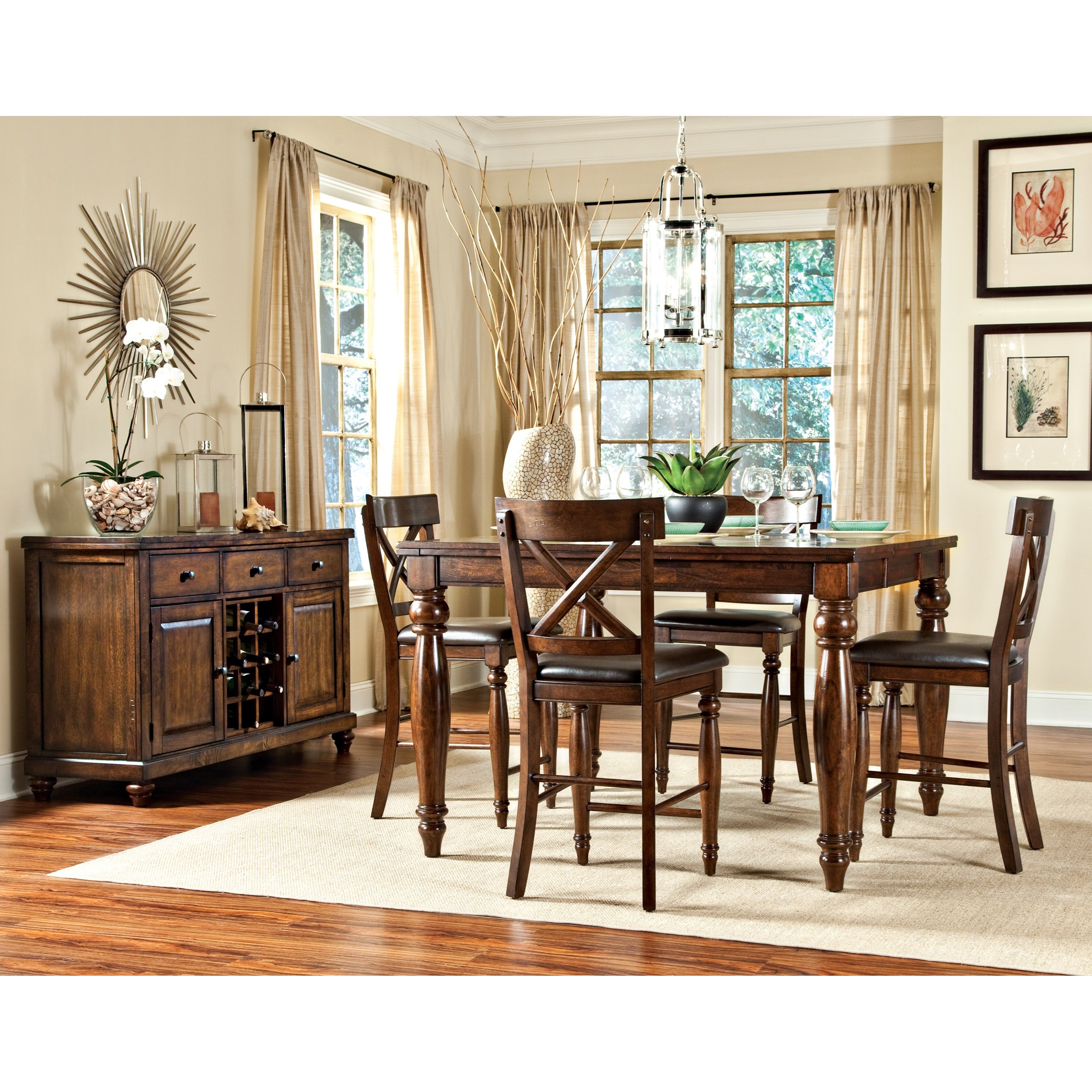 Intercon Kingston 58" Wine Server Sheely's Furniture & Appliance